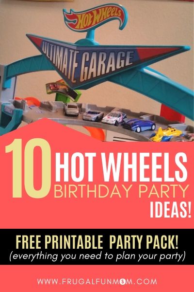 10 Hot Wheels Birthday Party Ideas | Frugal Fun Mom
